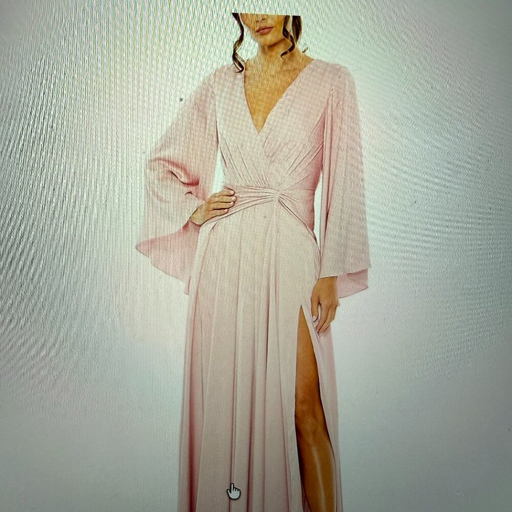 Mac Duggal Gown- BRAND NEW- SOFT PINK